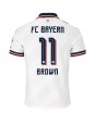 Moški Nogometna dresi replika Bayern Munich Nathaniel Brown #11 Gostujoči 2026-27 Kratek rokav Moški Nogometna dresi replika Bayern Munich Nathaniel Brown #11 Gostujoči 2026-27 Kratek rokav